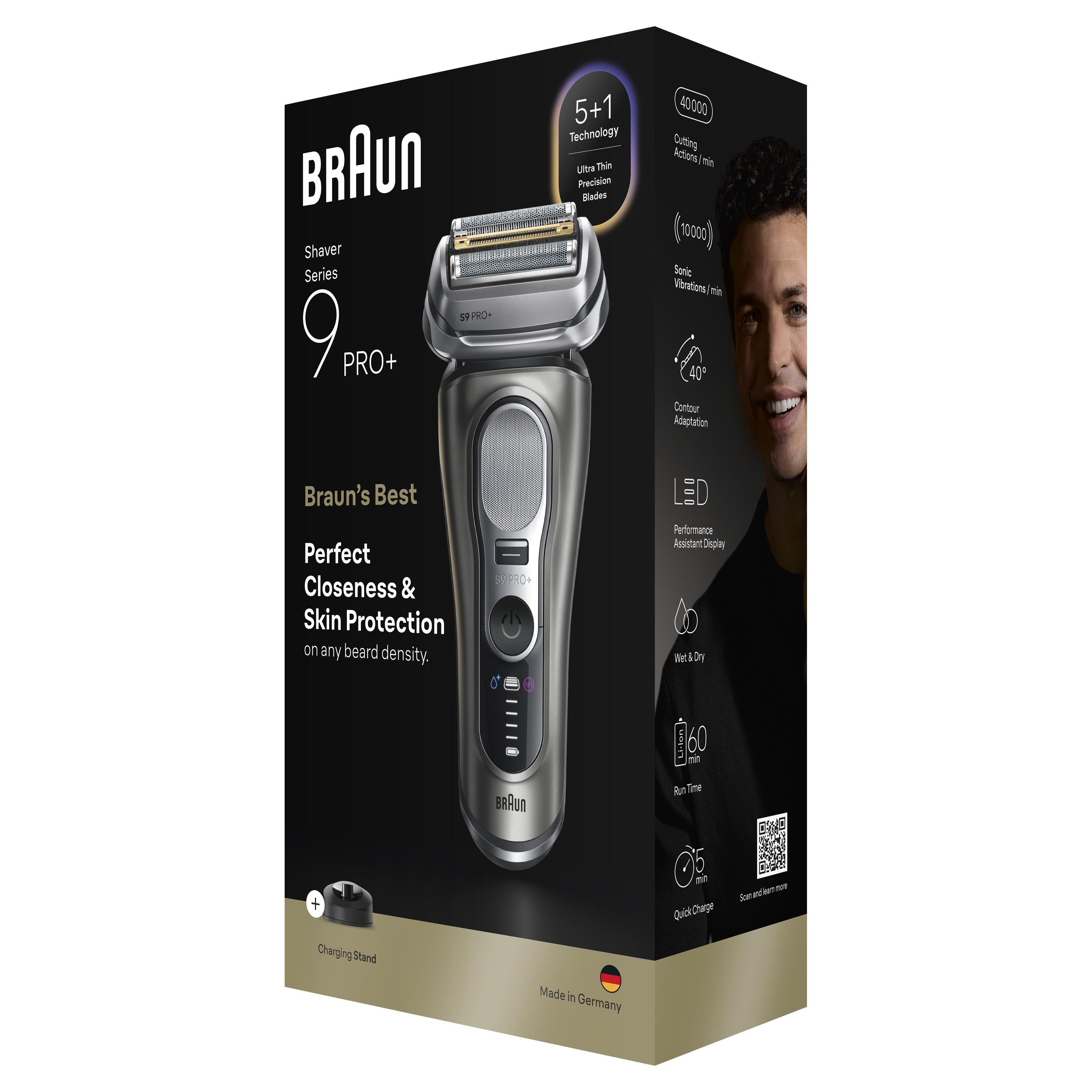 Braun Series 9 PRO+ Elektrikli Tıraş Makinesi, Islak ve Kuru, Şarj